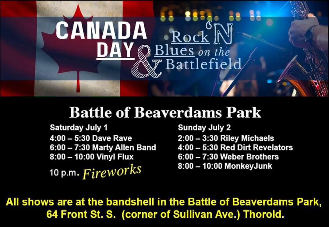 Canada Day & Rock N' Roll Blues on the Battlefield